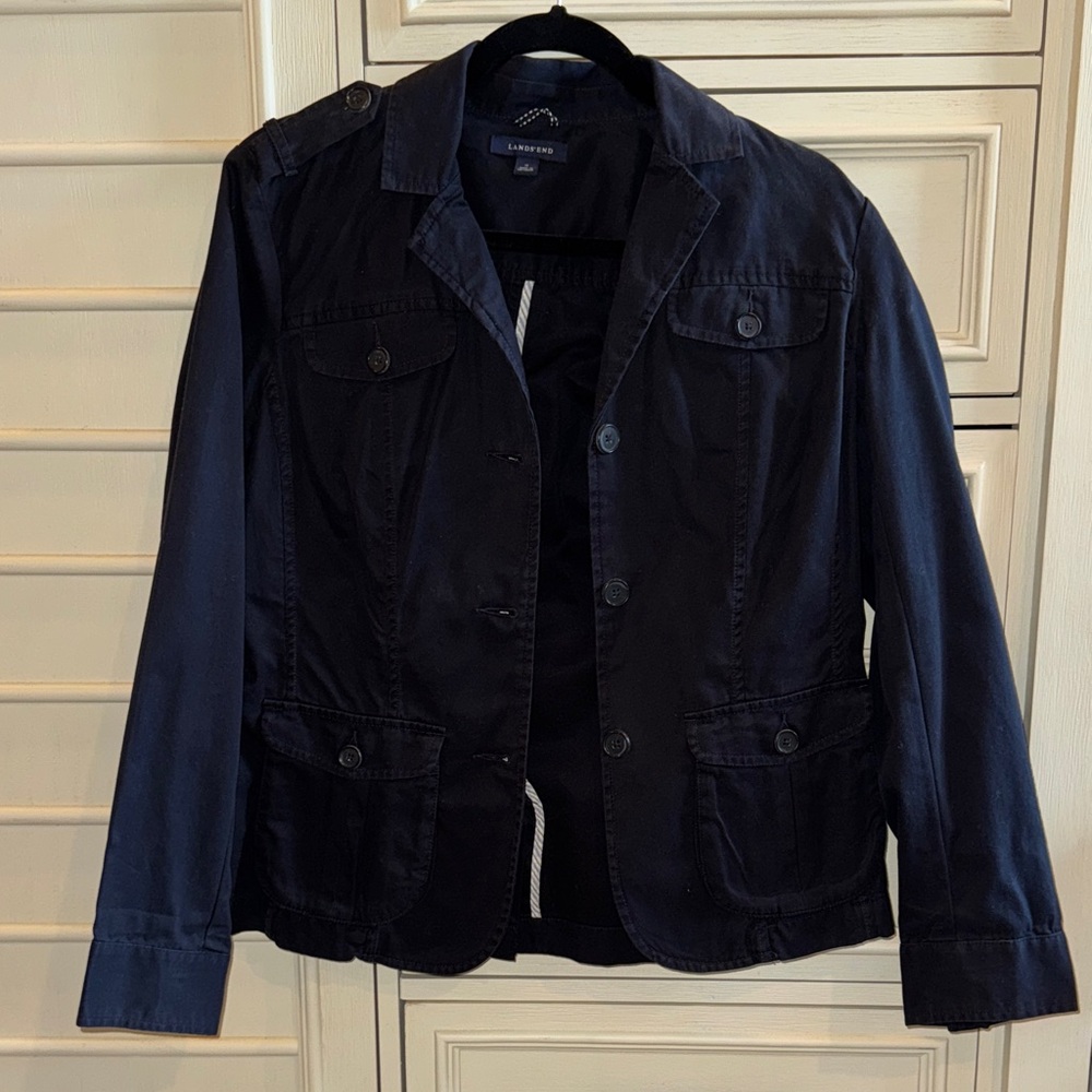 Lands End Navy Blazer